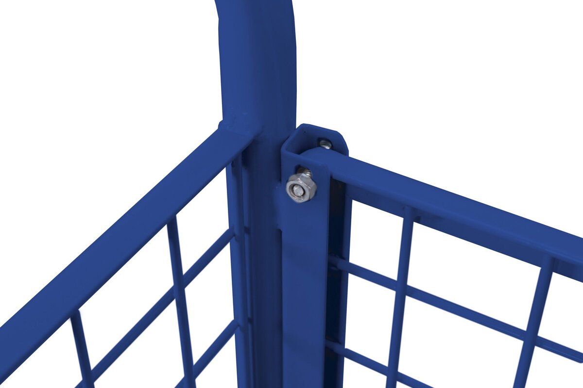Variofit VF 500401 carrello pianale 4 sponde 400 kg