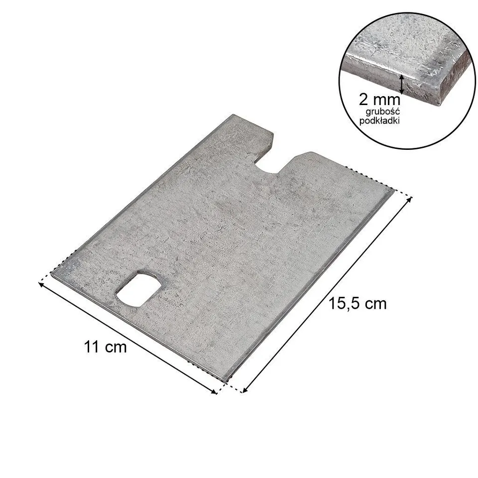 Mecalux M101 spessore livellamento zincato 2 mm