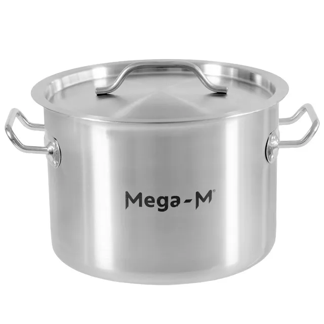 Mega-M Standard 14L 30x20 Pentola Acciaio con Coperchio