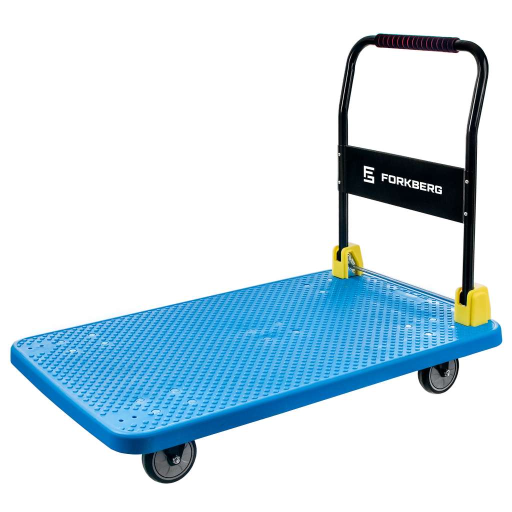FORKBERG L Carrello Piattaforma Pieghevole 500 kg 109x64 cm