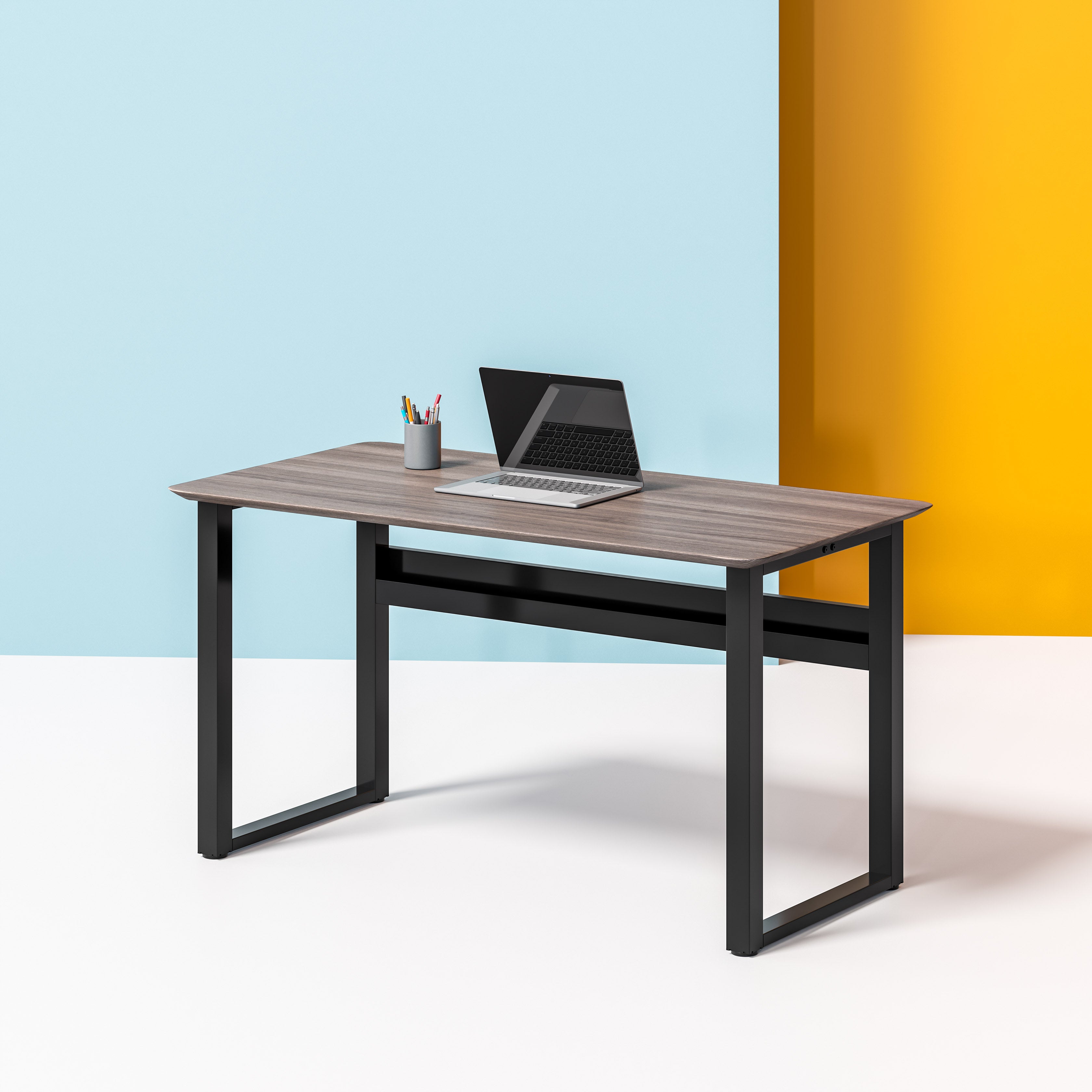 Seville Classics airLIFT scrivania ufficio 137 cm piano legno