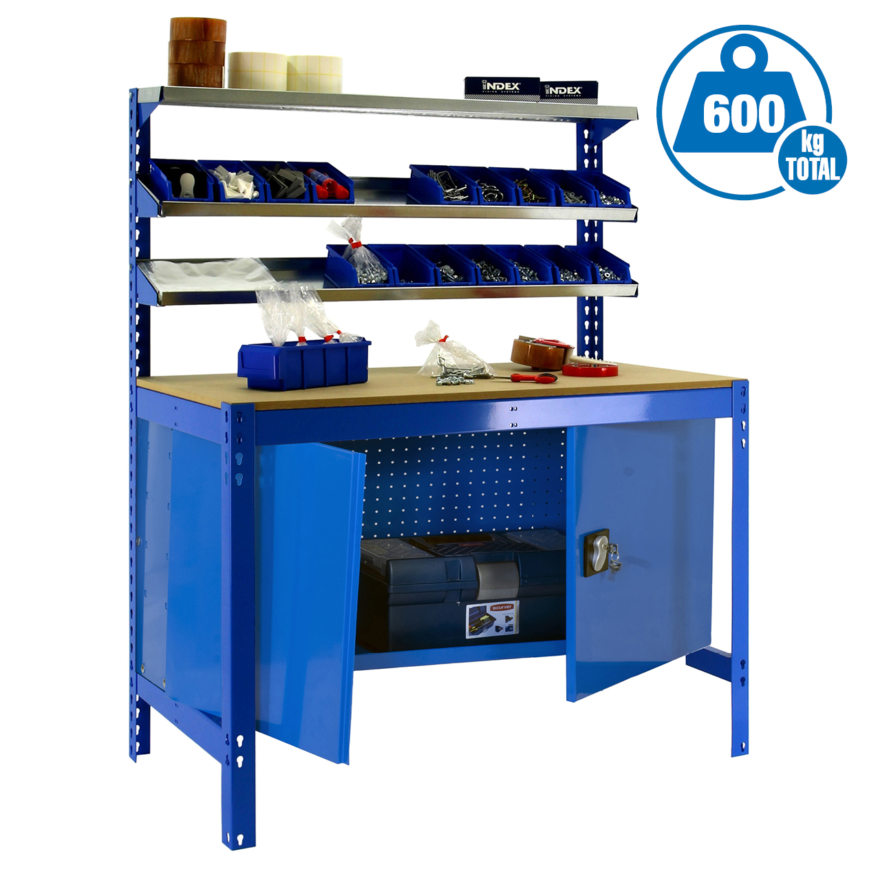 Simonrack SimonWork BT 1 banco lavoro con armadietto