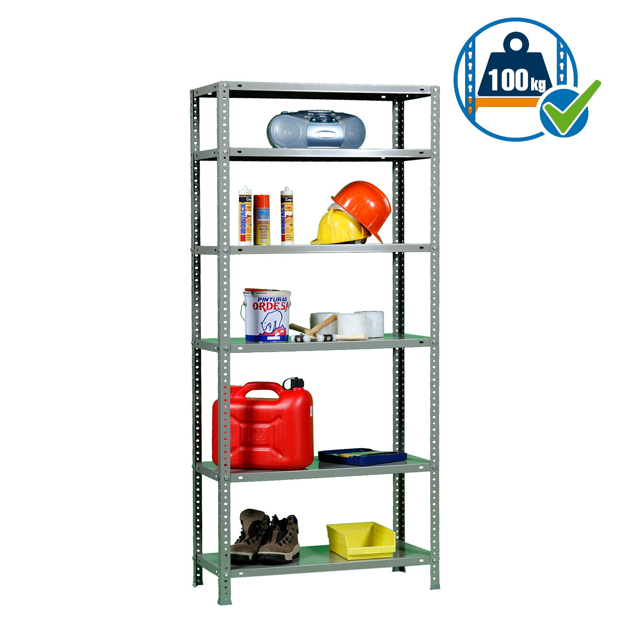 Simonrack SimonClassic Comfort 6 Scaffale 6 ripiani 100 kg