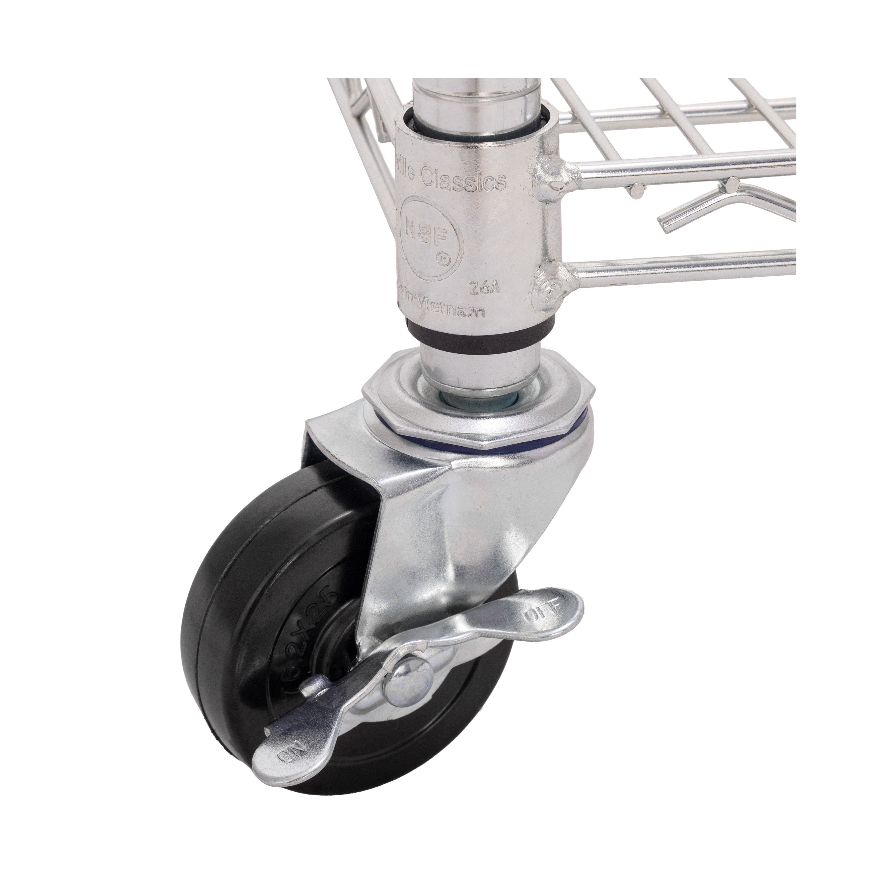Seville Classics UltraDurable scaffale acciaio 6 ripiani 71x71