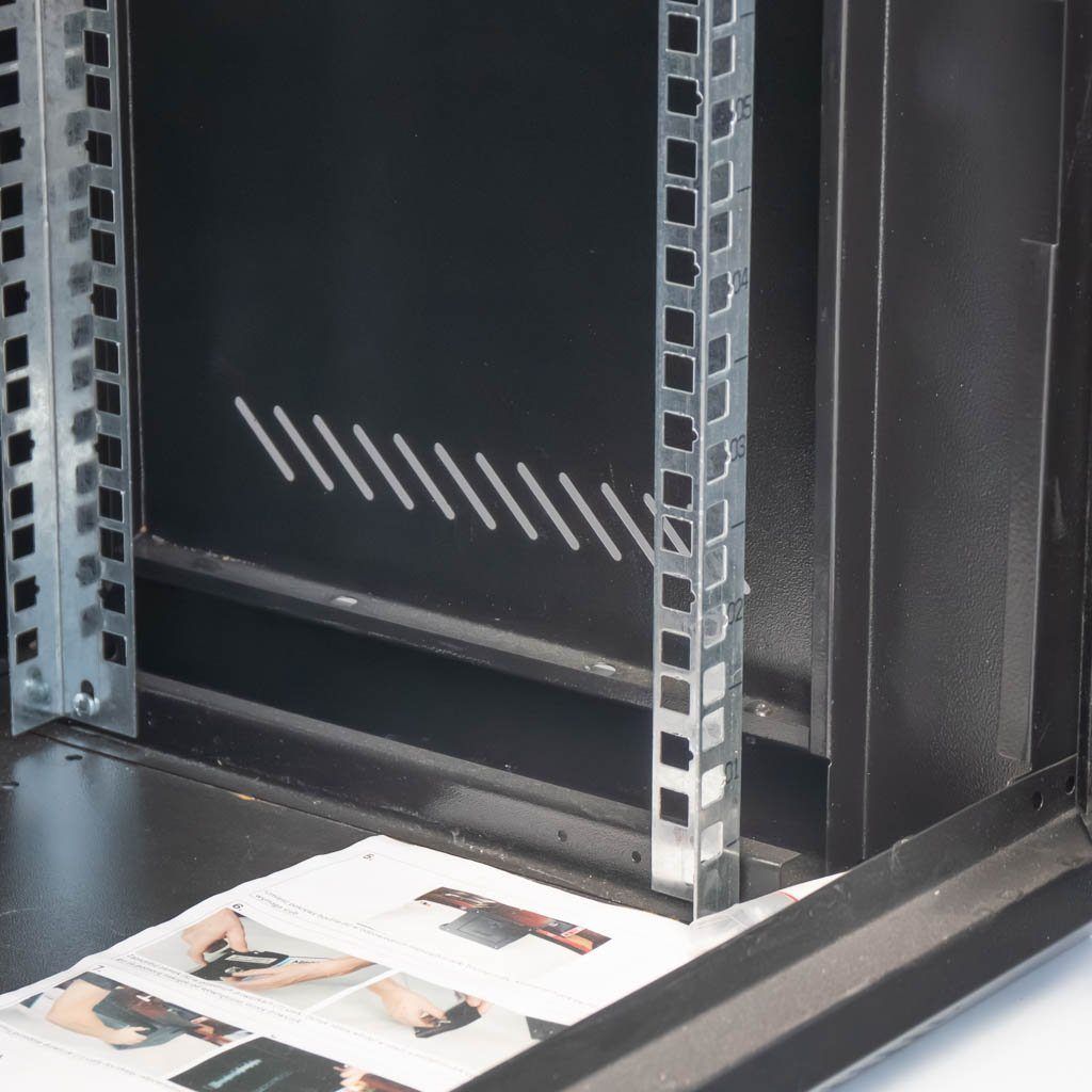 Mega-M 9U Armadio Rack 19" 60x40x45 cm Nero Appeso