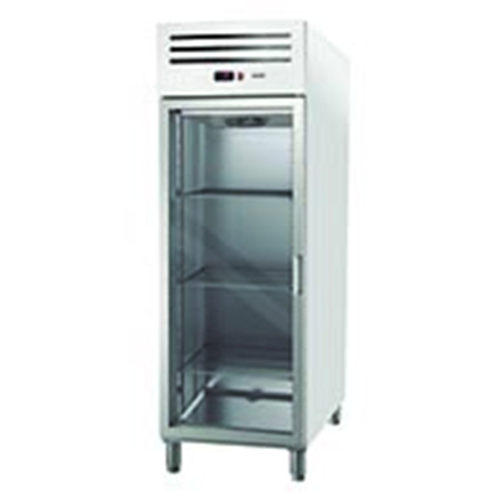 Asber ECP-701 HC L GD armadio refrigerato vetro 596 L inox