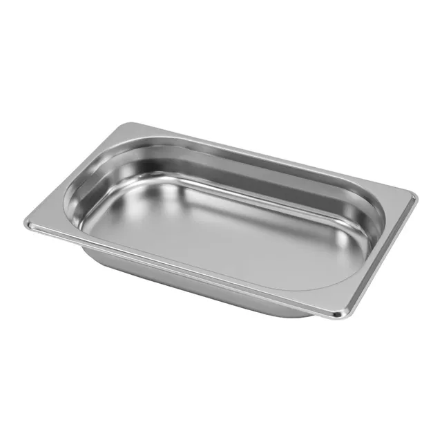 Mega-M GN 1/4 Bacinella Gastronorm 26,5x16,2x4 cm Inox