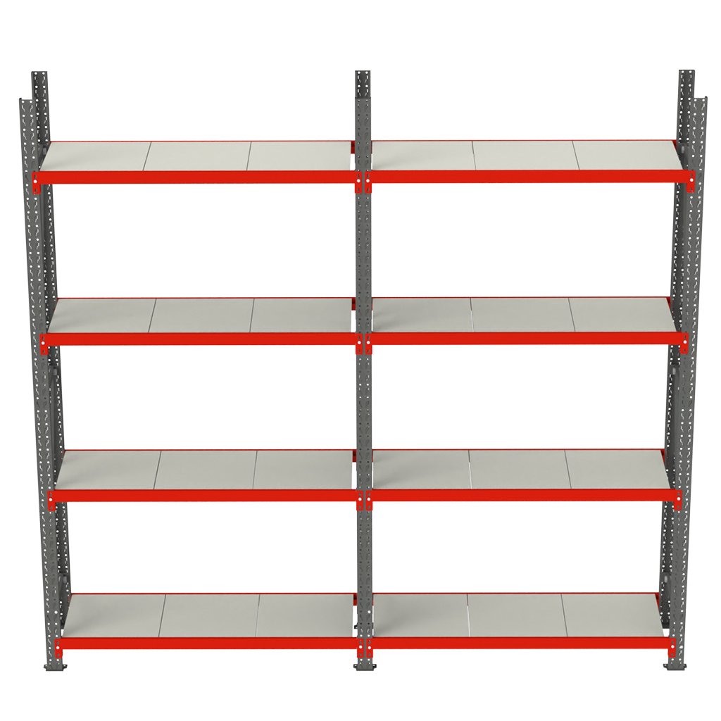 Mega-M Fortis scaffale metallo 8 ripiani 240x325x50 450kg