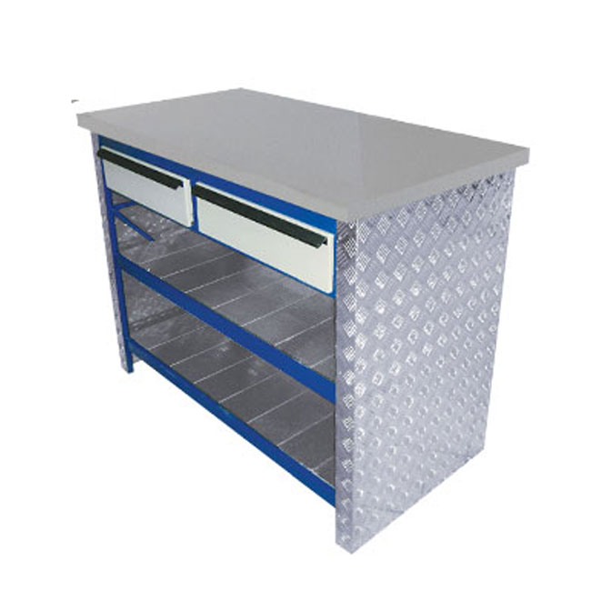 Agosistem Modultecno banco officina top inox