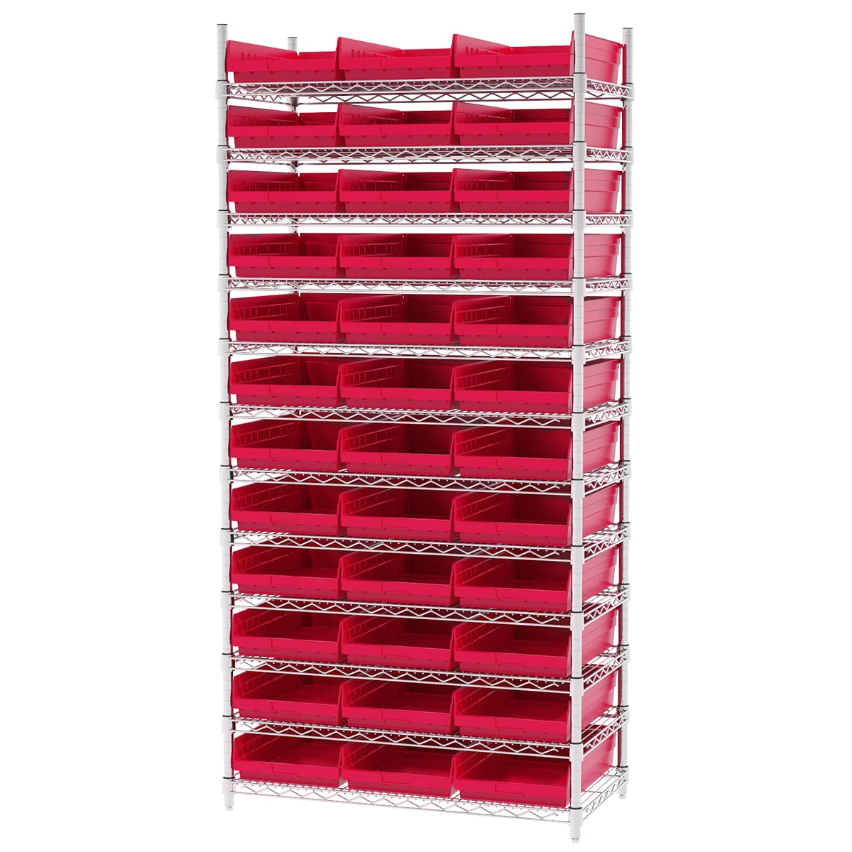Akro-Mils AWS183630178 scaffale filo con 36 bin