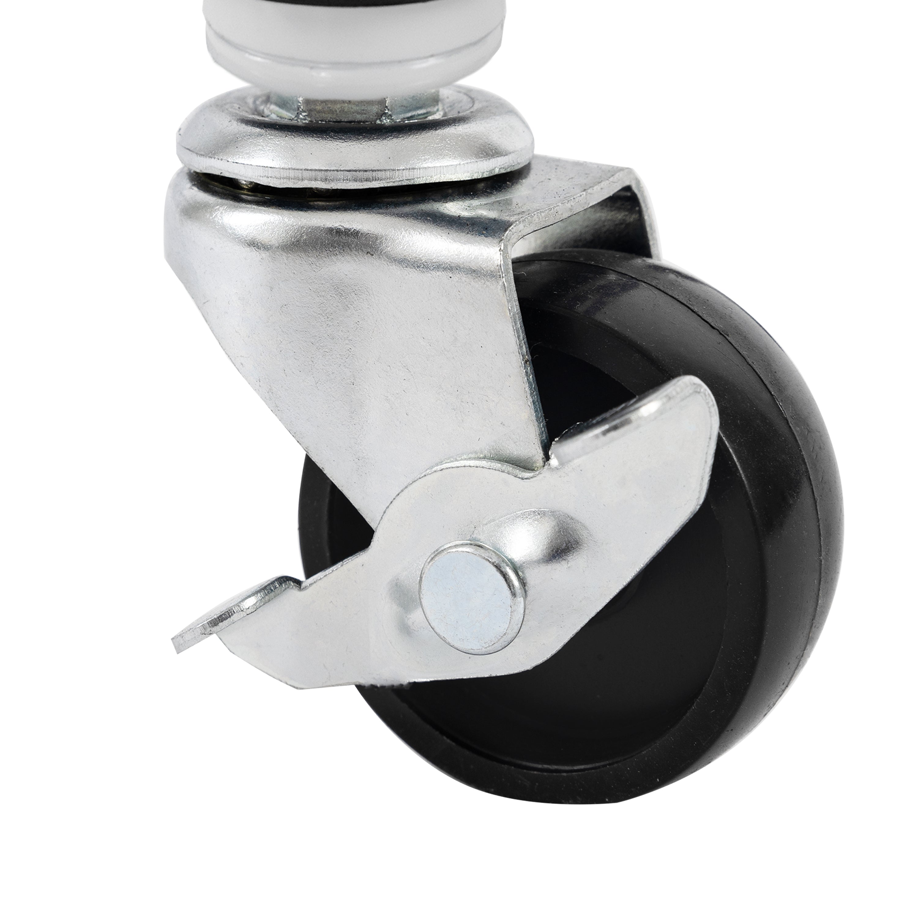 Seville Classics SHE15387B scaffale 4 ripiani acciaio cromato
