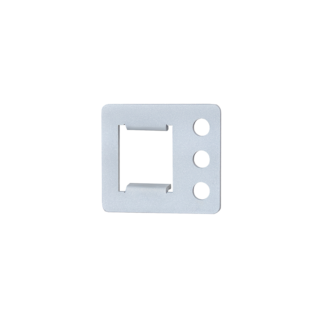 STOW piede per scaffale zincato 6,3x5,5 cm