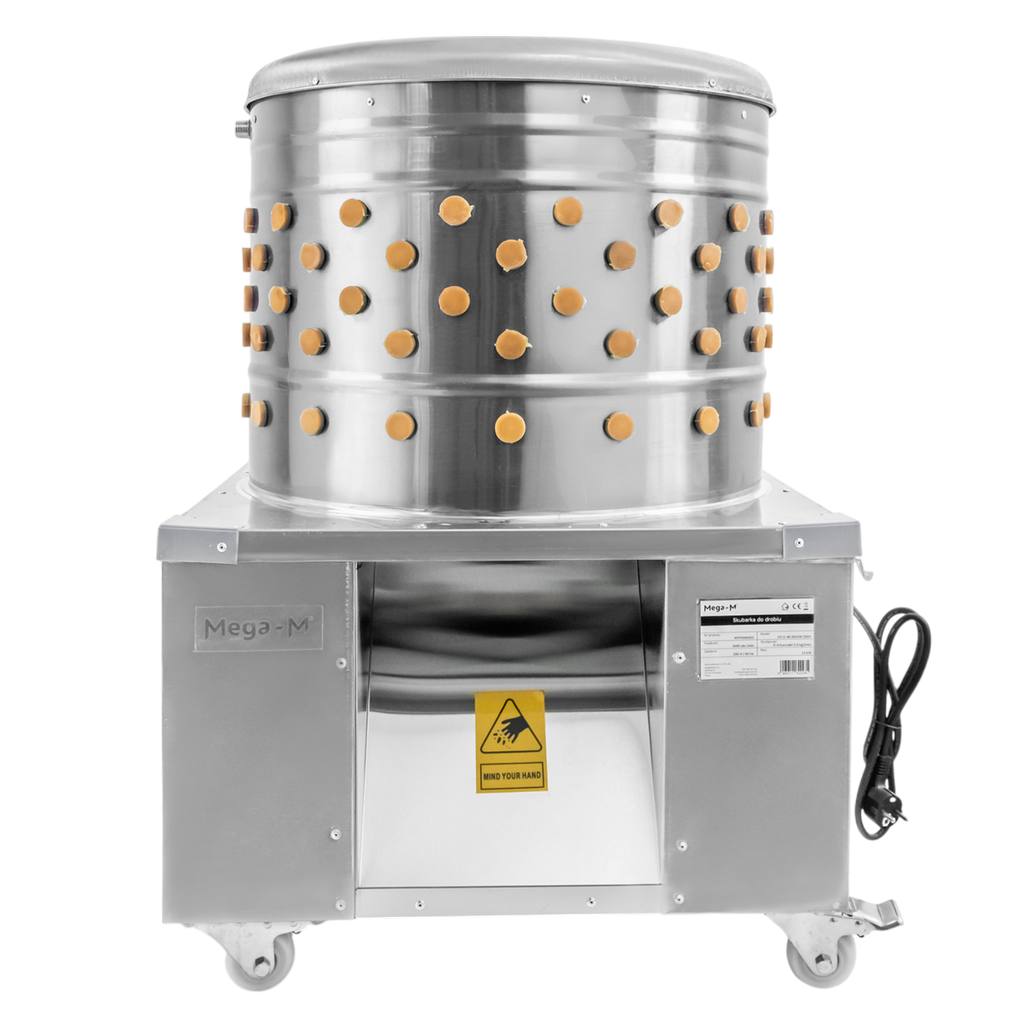 Mega-M CH 3-4K spiumatrice pollame tamburo 55 cm 1500 W