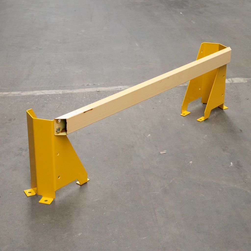Paracolpo frontale scaffale portapallet 110 cm acciaio giallo