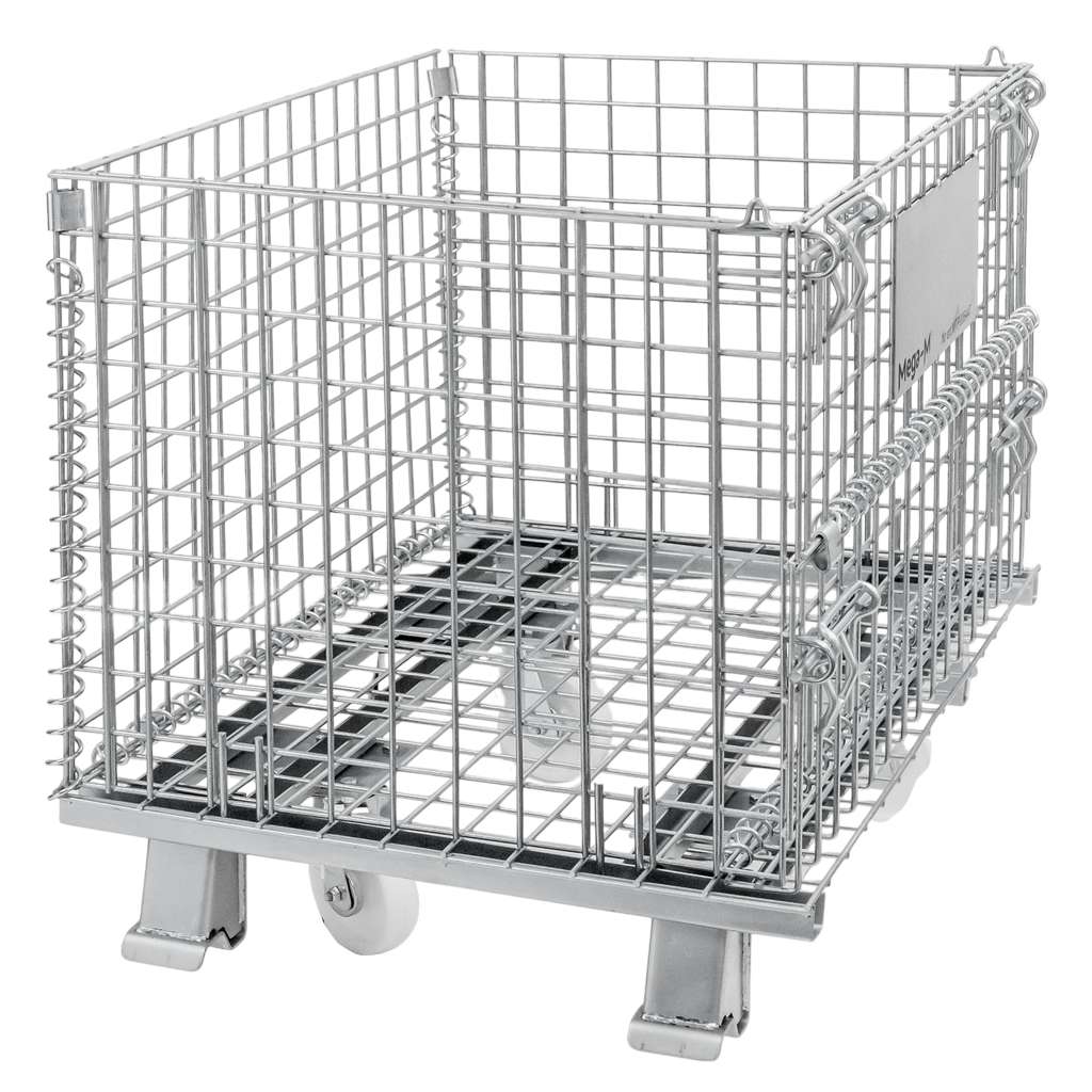 Mega-M Gitterbox contenitore rete 80x60x64 cm 300 kg