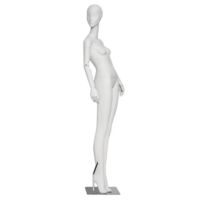 Agosistem Monica 02 manichino donna vetroresina bianco