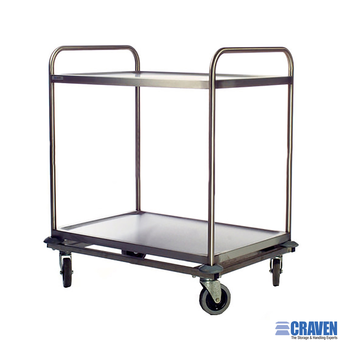 Craven RGP carrello servizio 3 ripiani acciaio carichi pesanti