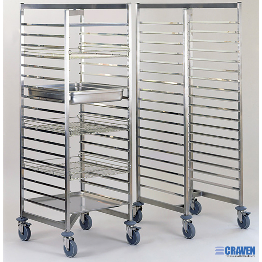 Craven ZT13 carrello catering impilabile saldato