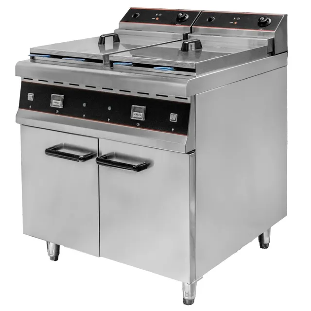 Mega-M UC friggitrice doppia professionale 2x26L 20kW