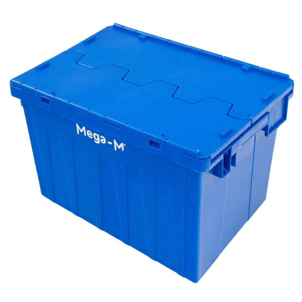 Mega-M contenitore corriere plastica 60x40x36 cm blu