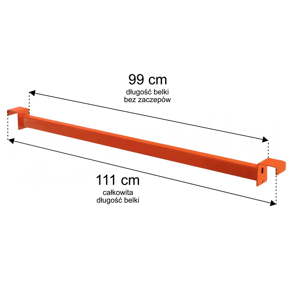 Mega-M G-110 traversa portapallet 111 cm arancione