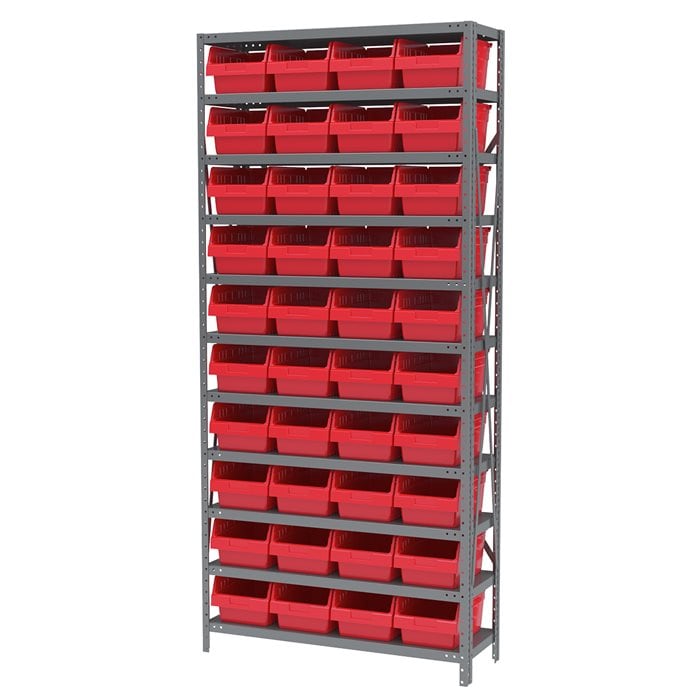 Akro-Mils ShelfMax AS1279080 scaffale metallo 11 ripiani 40 box