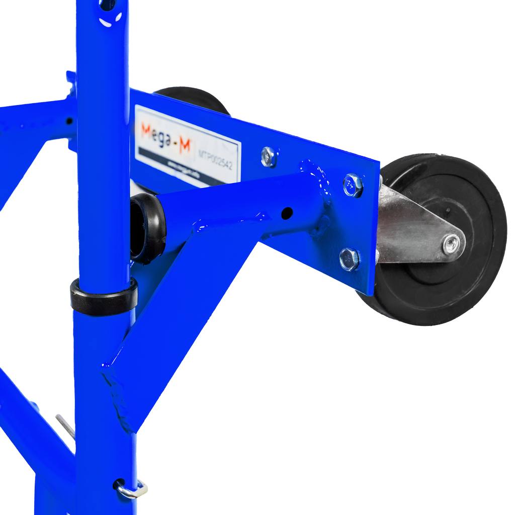 Mega-M 2in1 carrello trasporto pieghevole blu 250 kg