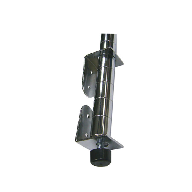 Agosistem Staffe Fissaggio Muro Coppia Filo Cromato 2 cm