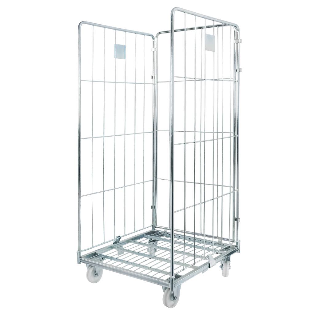 Mega-M Universal roll container 3 pareti zincato 500 kg