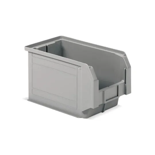 DR Scaffalature Compat contenitore plastica 210x350x200H grigio 12,5 L