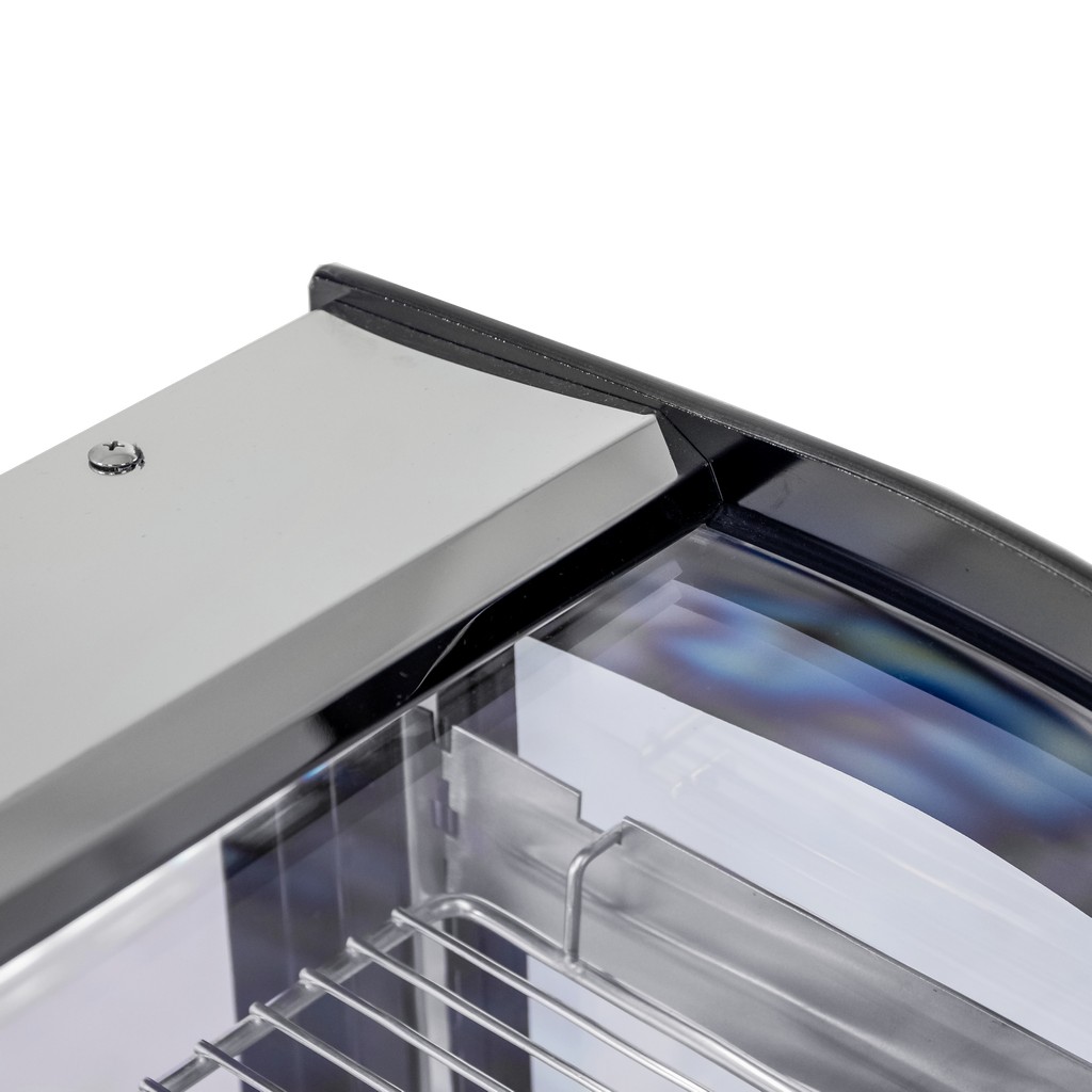 Mega-M Clara Mini S120 vetrina riscaldata da banco inox