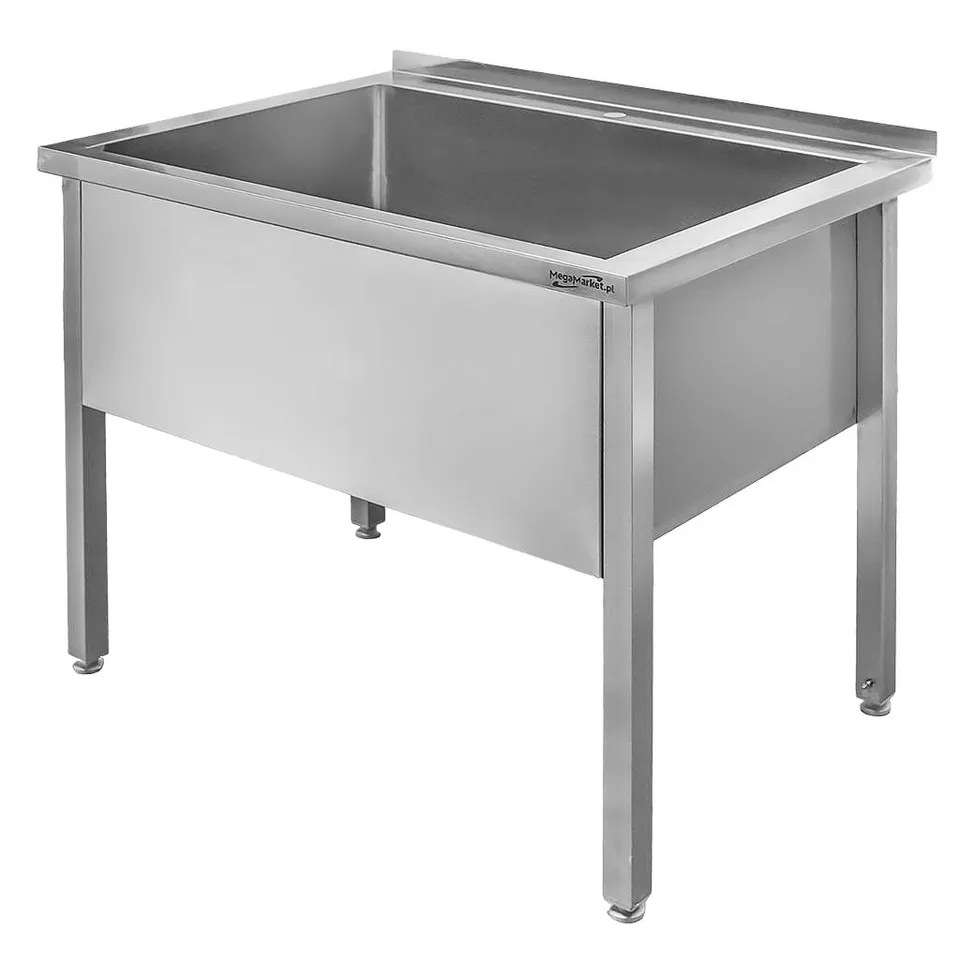 Mega-M 120x70x85 lavello inox 1 vasca saldato