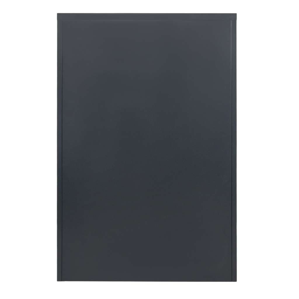 Furvero W-104 G/S Armadio Ufficio Metallo 90x40x140 cm Grafite