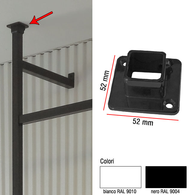 Agosistem Up & Down Ghiera quadra 25x25 mm