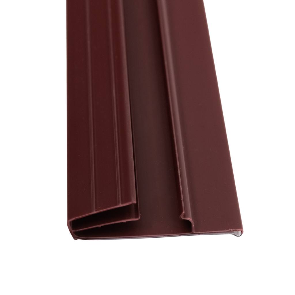Portaprezzi OH 65,4 cm rosso per scaffali