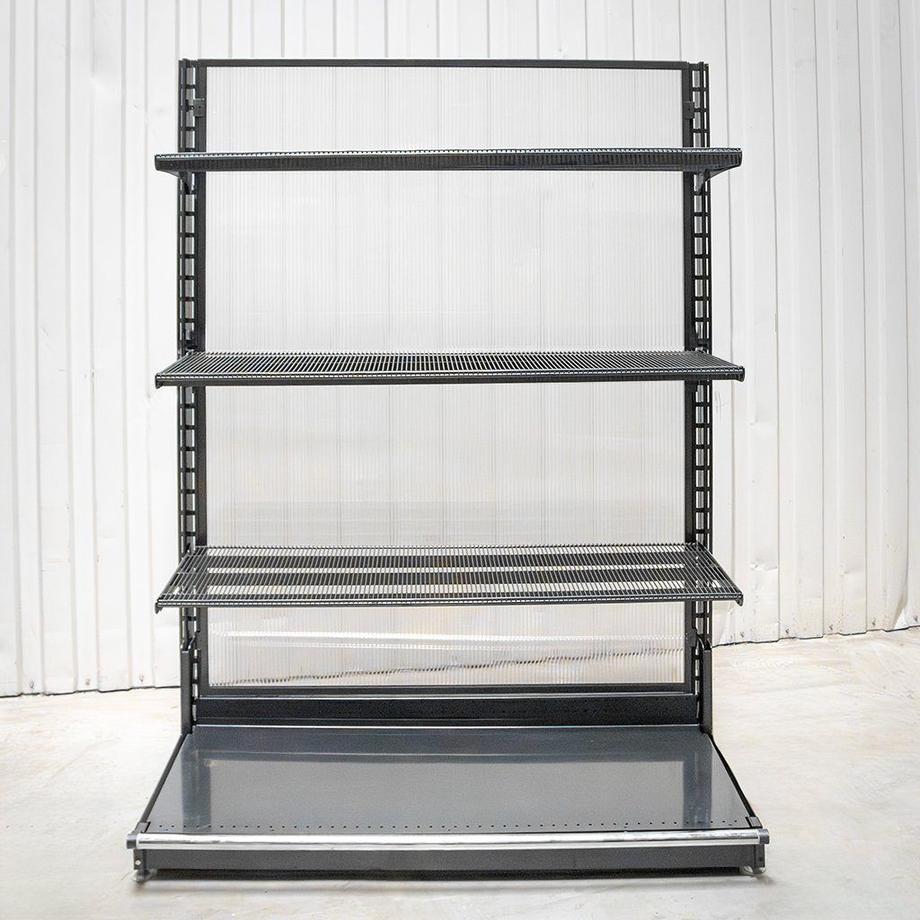 WIRELAND Solid York scaffale negozio H 155 cm base