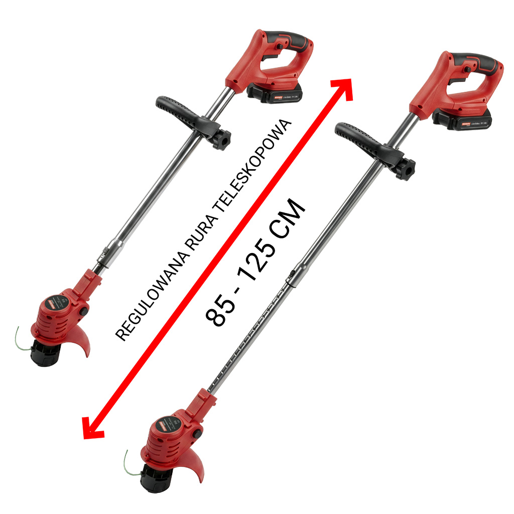 Werkberg Garden PODKQ101 decespugliatore batteria 21V 2 batterie