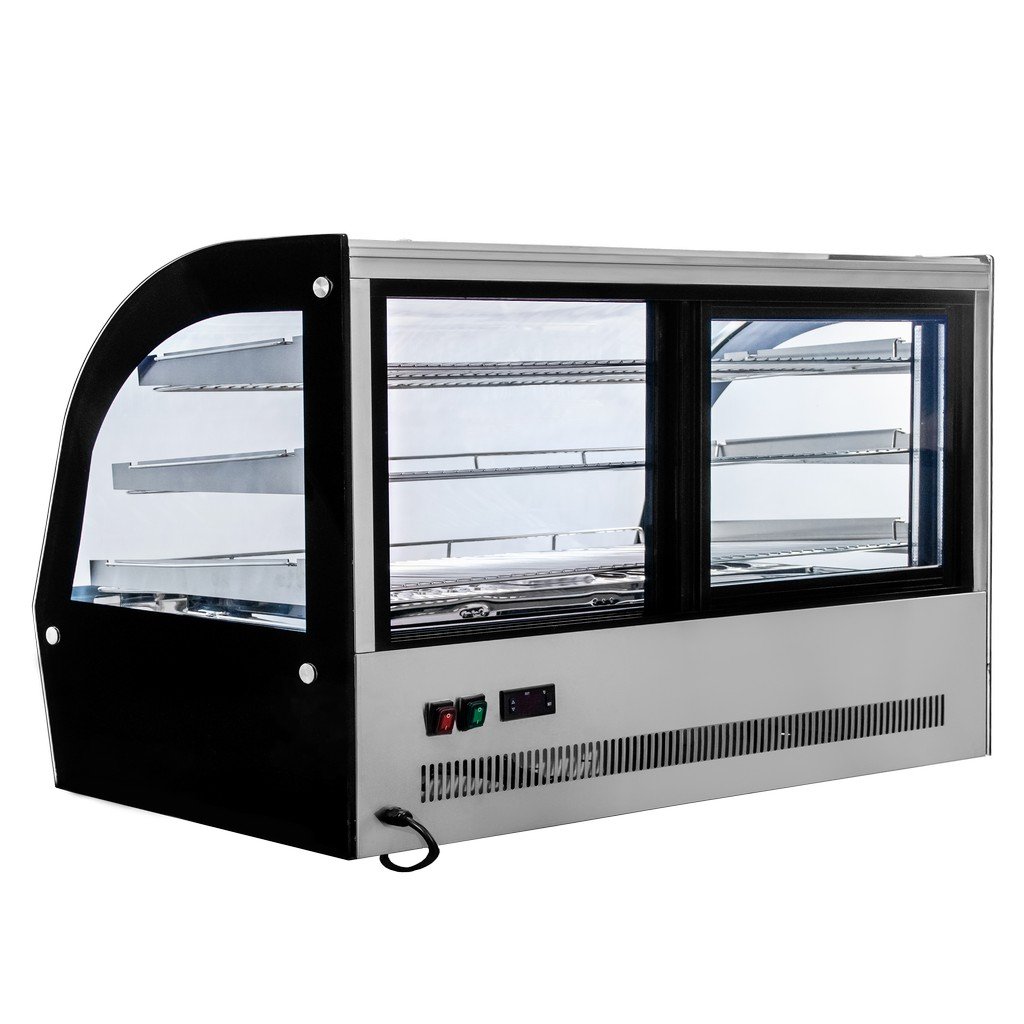 Mega-M Clara Mini S120 vetrina riscaldata da banco inox