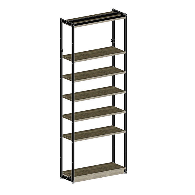 Agosistem Smooth Kit 08 scaffale 94x35x240 cm 6 ripiani