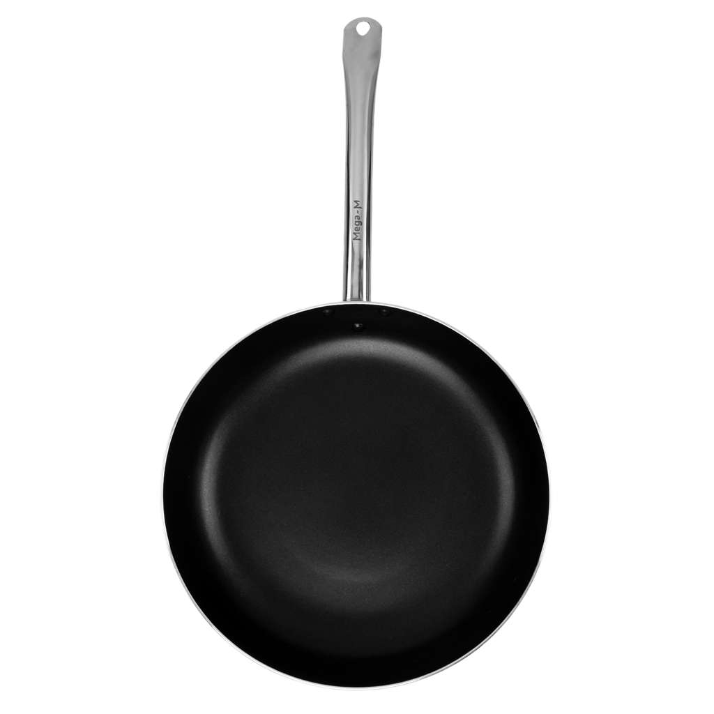 Mega-M padella antiaderente alluminio 36 cm fondo singolo