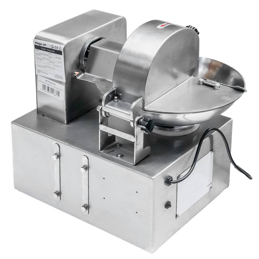 Mega-M 5L 370W cutter carne professionale acciaio inox