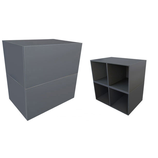 Agosistem H&D 90 Banco Legno 90x60x90 cm Bianco