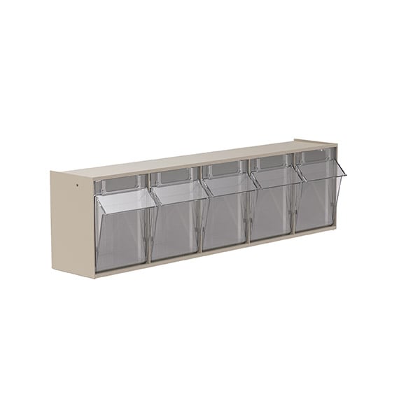 Akro-Mils TiltView 06705 contenitore basculante 5 scomparti