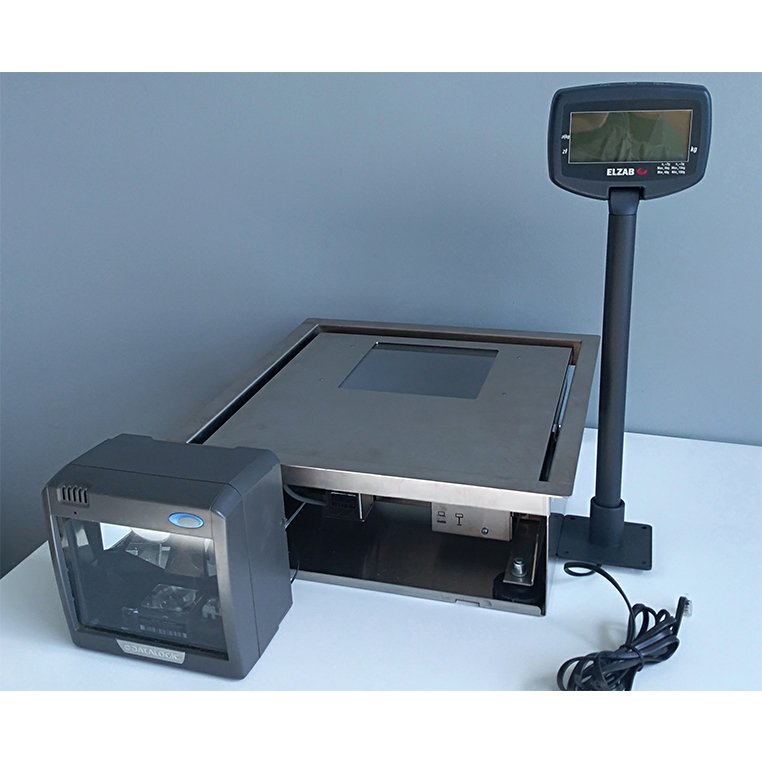 Elzab Saturn 2M Magellan 2200VS bilancia scanner banco