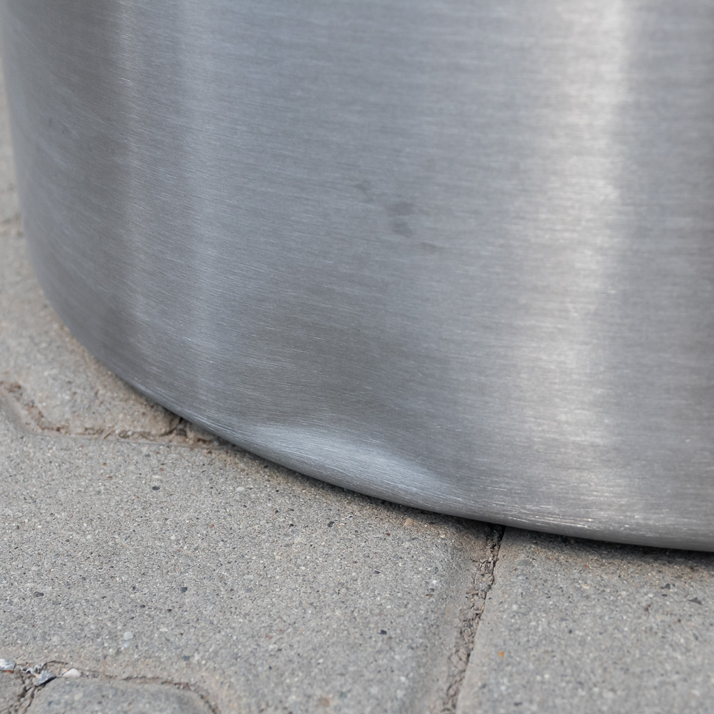 Mega-M Pentolone Inox 115L 50x60 cm con Coperchio