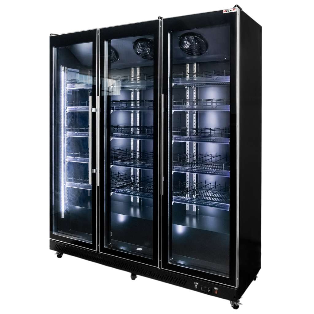 Mega-M Diego Prestige R168 vetrina refrigerata 3 porte 1200L