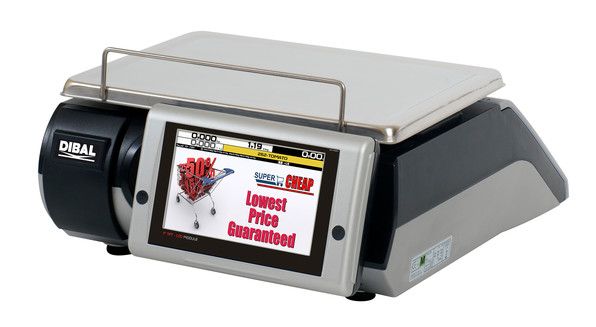 Dibal D-955S bilancia etichettatrice 15 kg touch