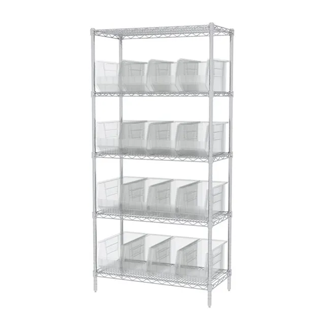 Akro-Mils AWS183630265 scaffale filo 5 ripiani 18 box