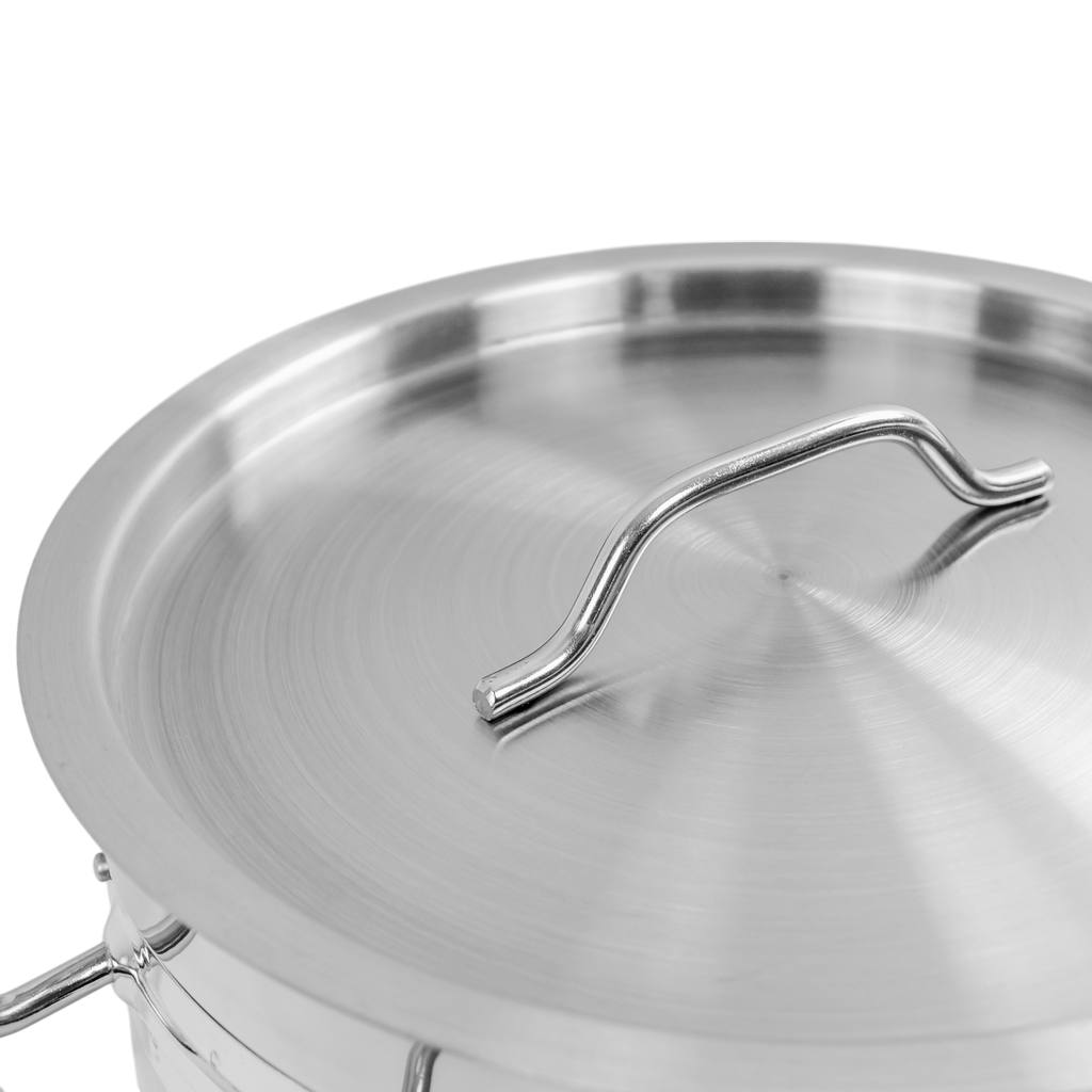 Mega-M Pro pentola inox 17L 28 cm con coperchio