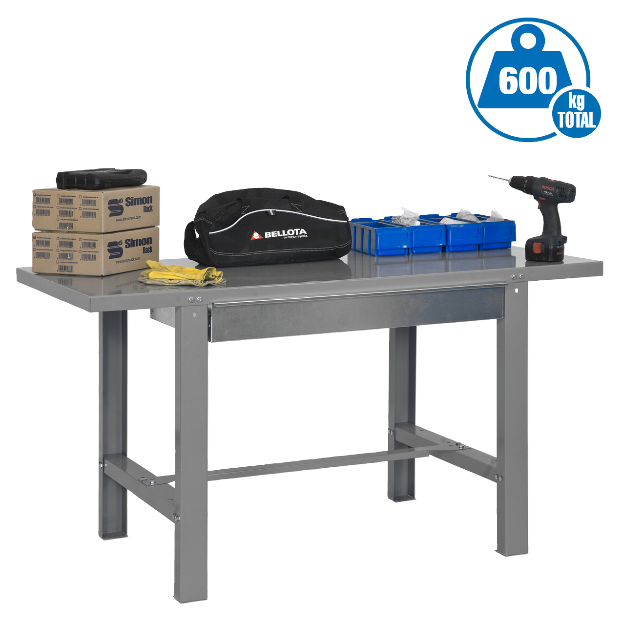 Simonrack SimonWork BT 6 banco lavoro in metallo